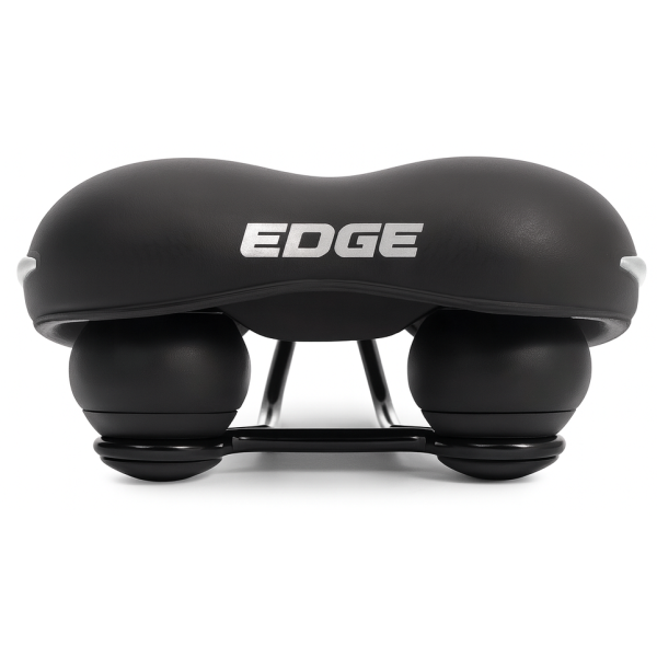 Fietszadel Edge Liberto - zwart
