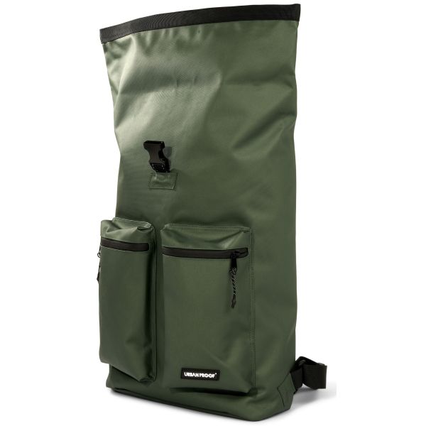 Gerecyclede shopper fietstas Urban Proof Rolltop Backpack 20 liter 34 x 13 x 46 cm - groen