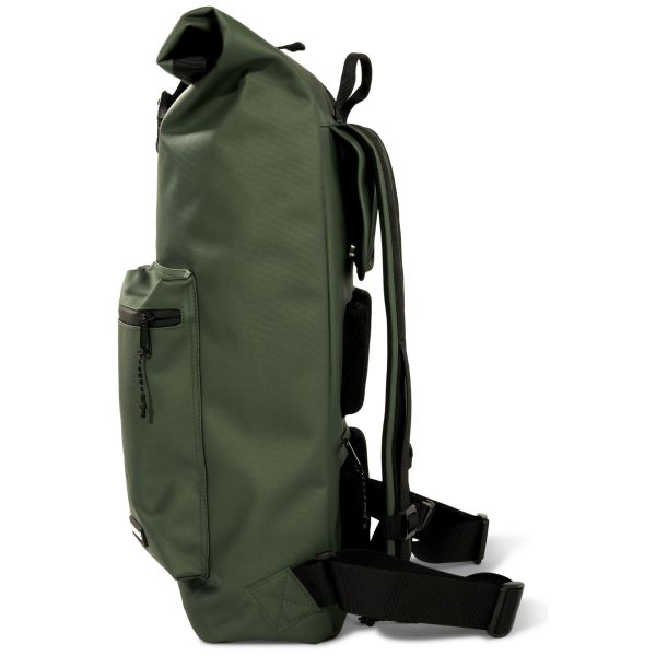 Gerecyclede shopper fietstas Urban Proof Rolltop Backpack 20 liter 34 x 13 x 46 cm - groen