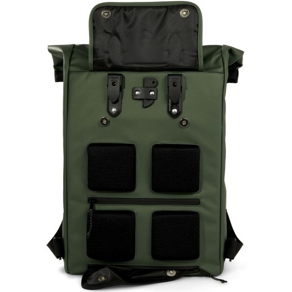 Gerecyclede shopper fietstas Urban Proof Rolltop Backpack 20 liter 34 x 13 x 46 cm - groen