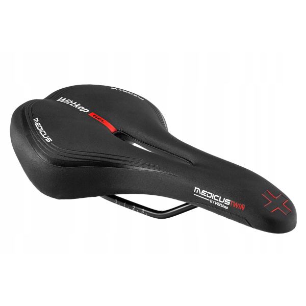 Fietszadel Wittkop Twin Medicus 4.0 voor MTB / Race - zwart