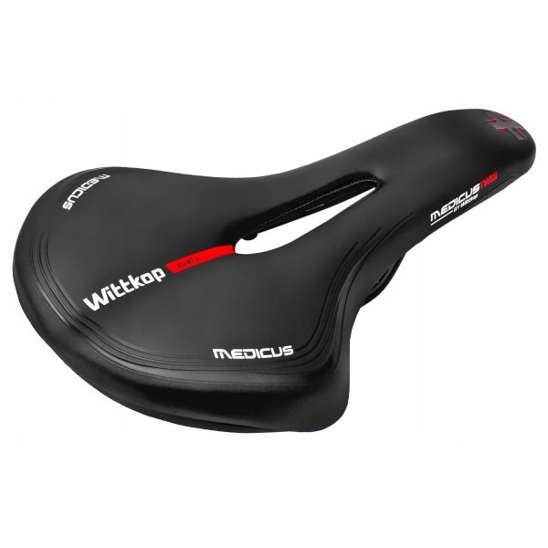 Fietszadel Wittkop Twin Medicus 4.0 voor MTB / Race - zwart