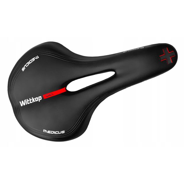 Fietszadel Wittkop Twin Medicus 4.0 voor MTB / Race - zwart