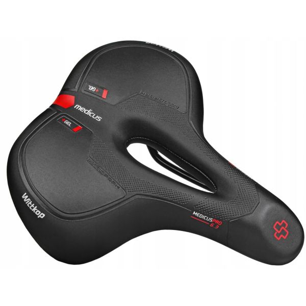 Fietszadel Wittkop Medicus PRO City 6.3 - zwart