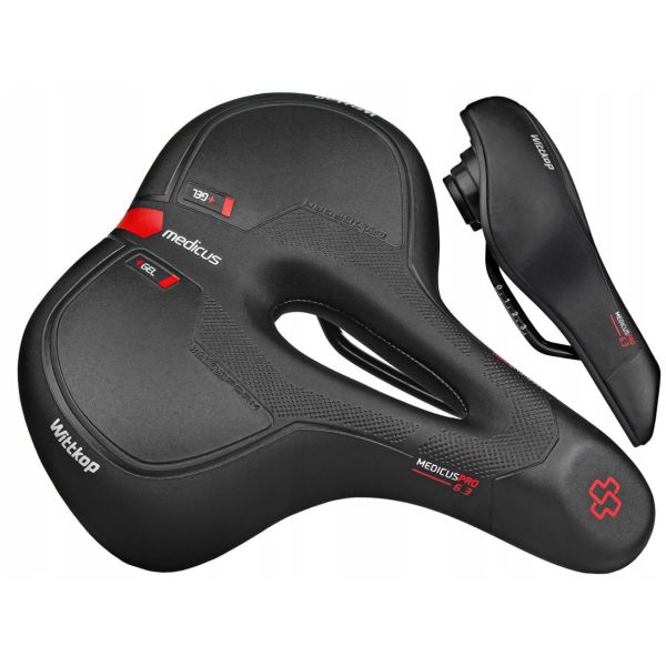 Fietszadel Wittkop Medicus PRO City 6.3 - zwart
