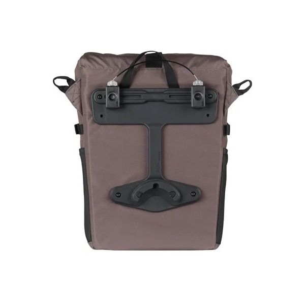 Fietsschoudertas Basil Move MIK studs 14 liter 14 x 24 x 34 cm - bruin