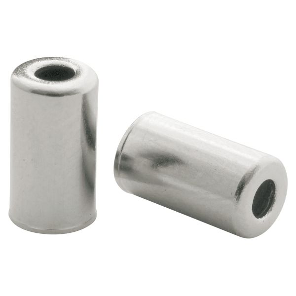 Kabelhoedje Elvedes ø5,0mm messing - zilver