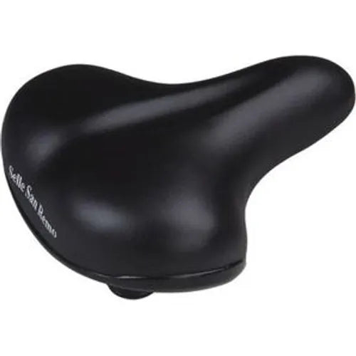 Zadel Selle San Remo Comfort City 3220 Zwart Met Hoekbescherming