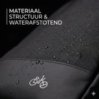 Wave Dubbele Fietstas - 30L - Zwart