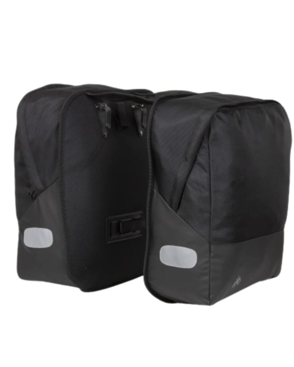 Wave Dubbele Fietstas - 30L - Zwart