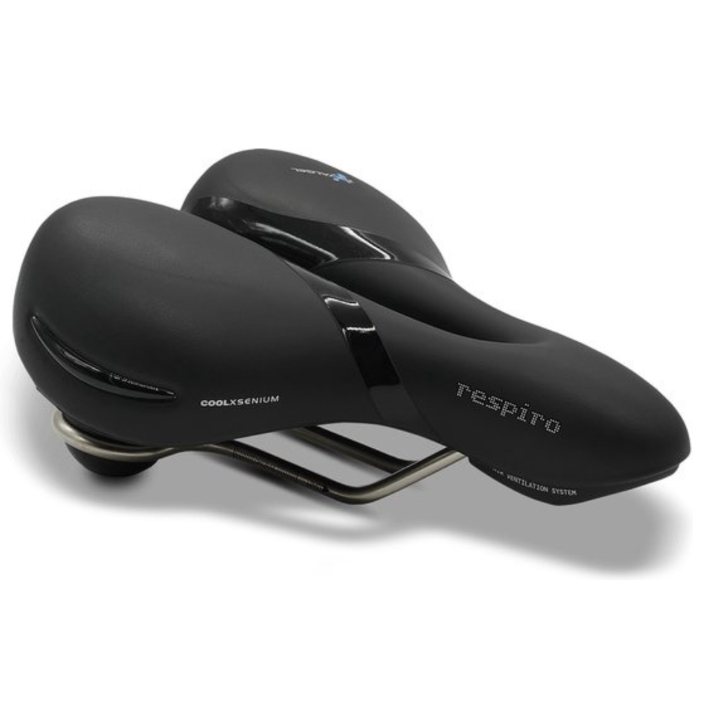 Fietszadel Selle Royal Respiro Relaxed - All Journeys - zwart