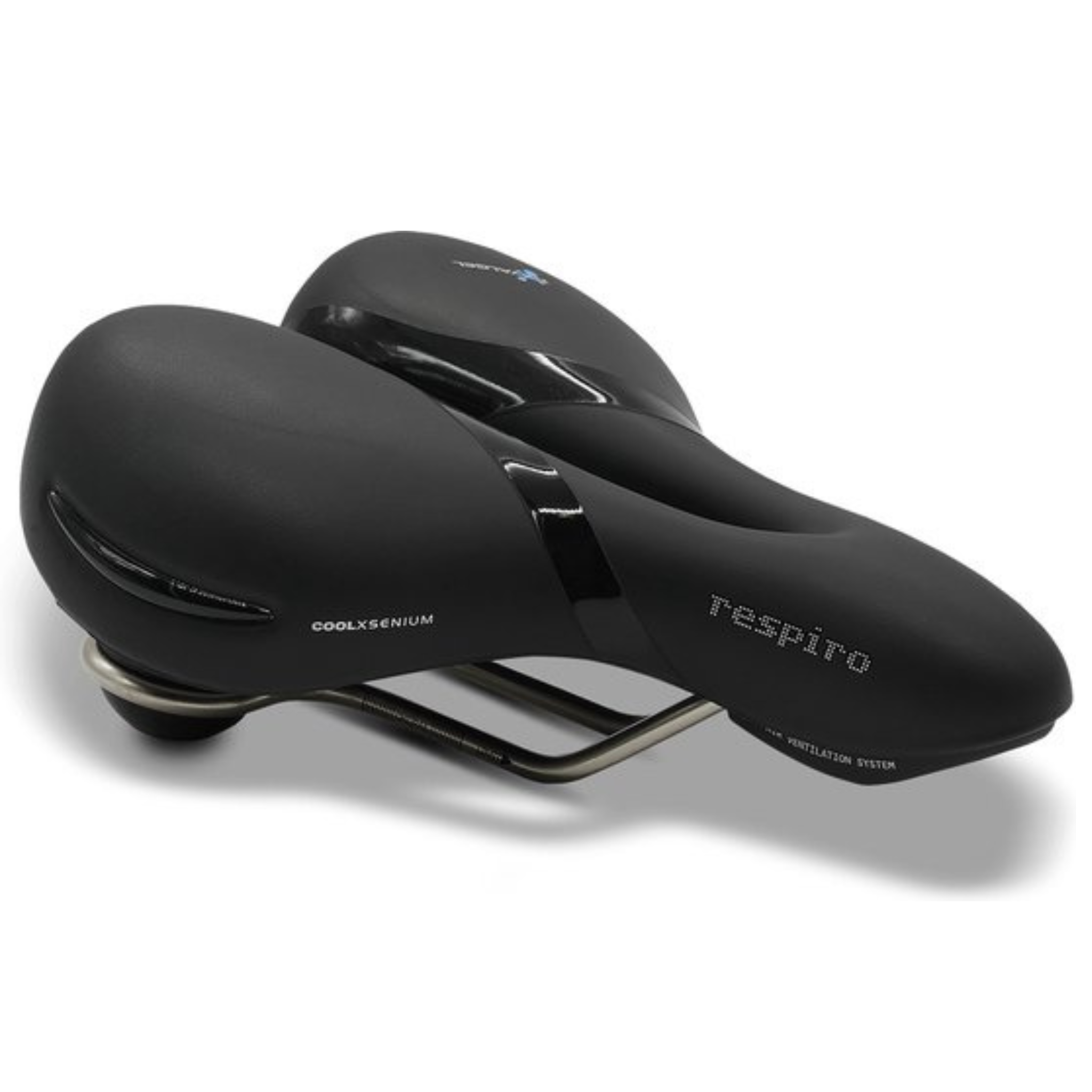 Fietszadel Selle Royal Respiro Relaxed - All Journeys - zwart