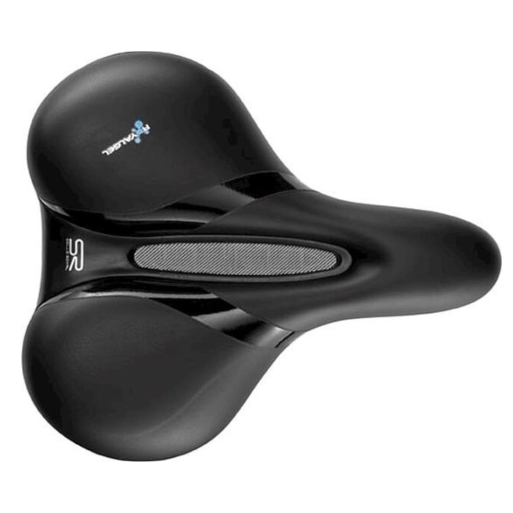 Fietszadel Selle Royal Respiro Relaxed - All Journeys - zwart