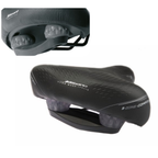 Zadel Selle Bassano - Fietszadel - Volare 3-zone Big City XXL - zwart