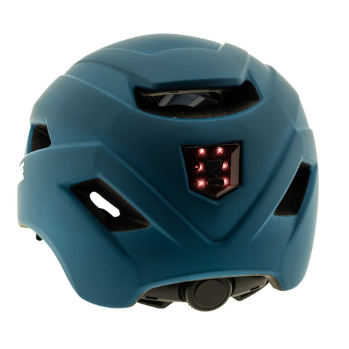 Mirage City/E-bike helm 55-58cm - Fidlock - LED - mat blauw - fietshelm