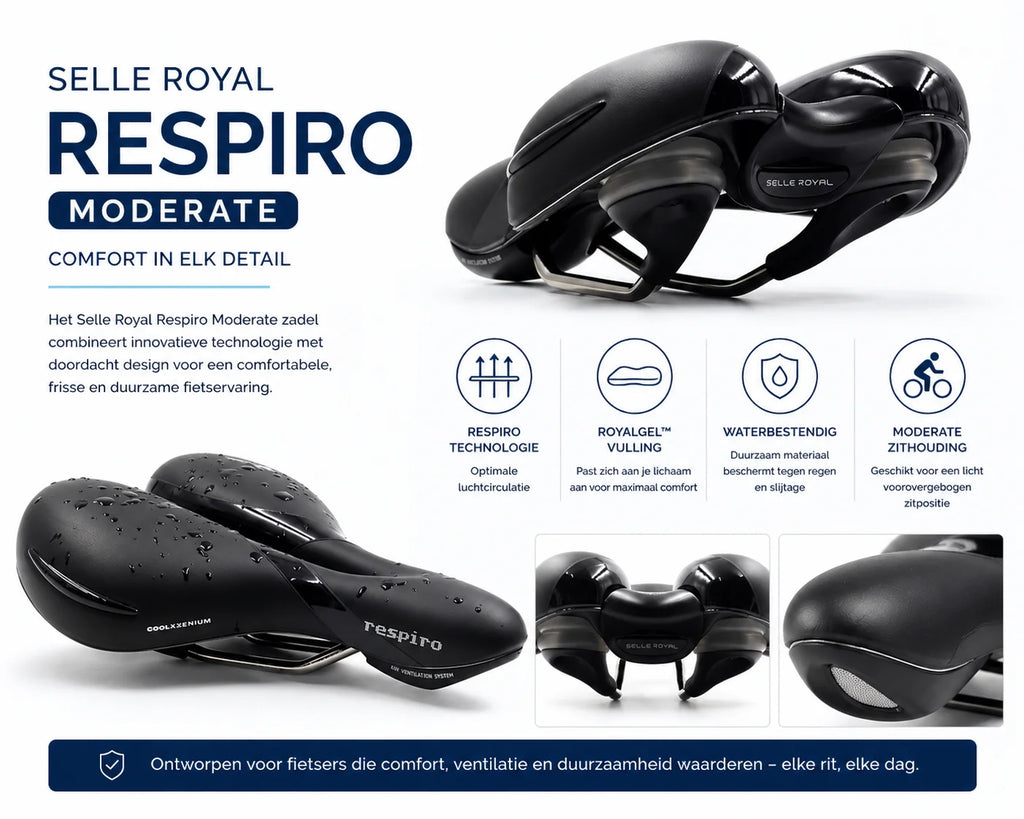 Selle Royal Respiro Moderate Unisex