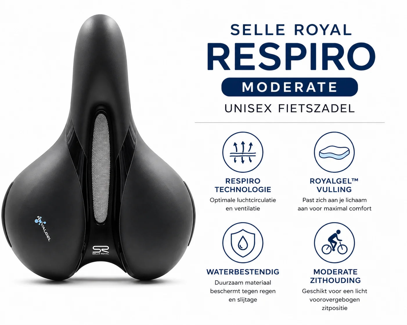 Selle Royal Respiro Moderate Unisex