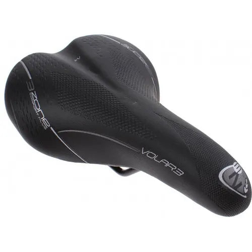Zadel Sport Dames Bassano Volare NS99 "L" 3 Zone Zwart Op Kaart