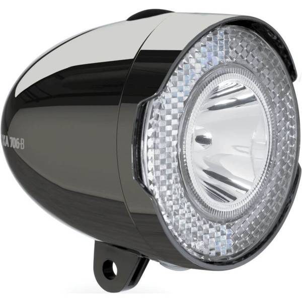 Axa 706 Koplamp Batterij - Grijs