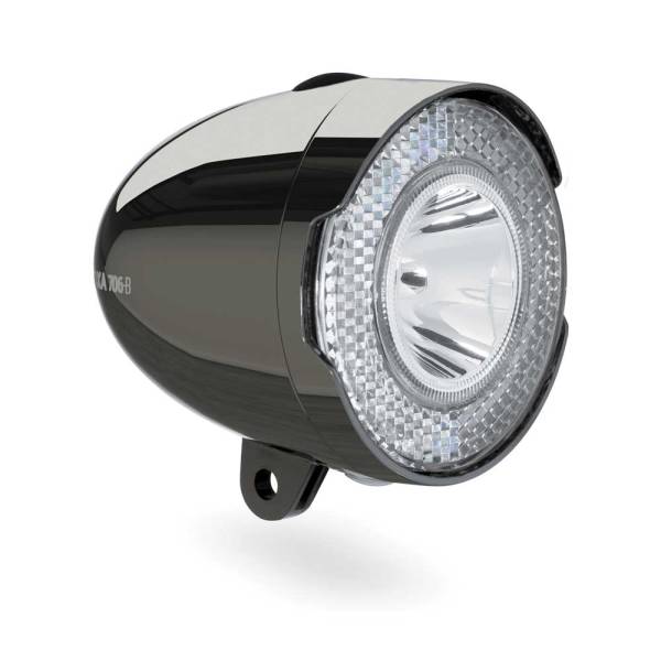 Axa 706 Koplamp Batterij - Grijs
