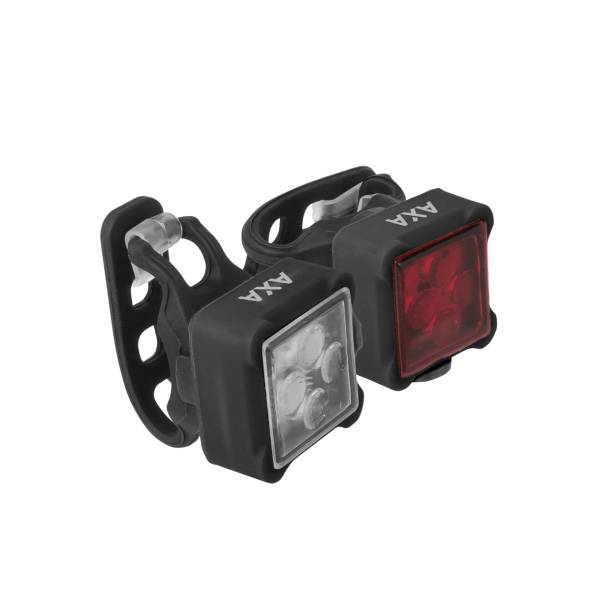 Axa Niteline 44 Verlichtingsset Batterij - Zwart