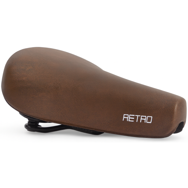 Fietszadel Edge City Retro - donkerbruin
