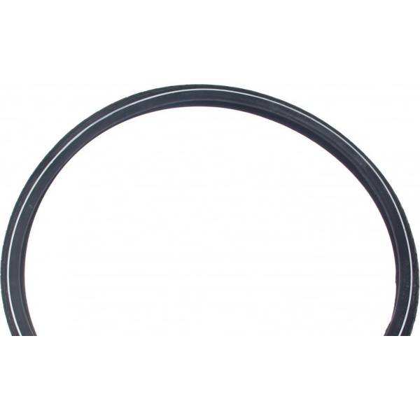 BUITENBAND 26X1 3/8 DELI ZWART+ WITTE BIES 37-590