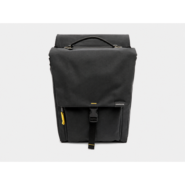 Dubbele fietstas New Looxs Tulum MIK 2.0 - 32 liter, zwart