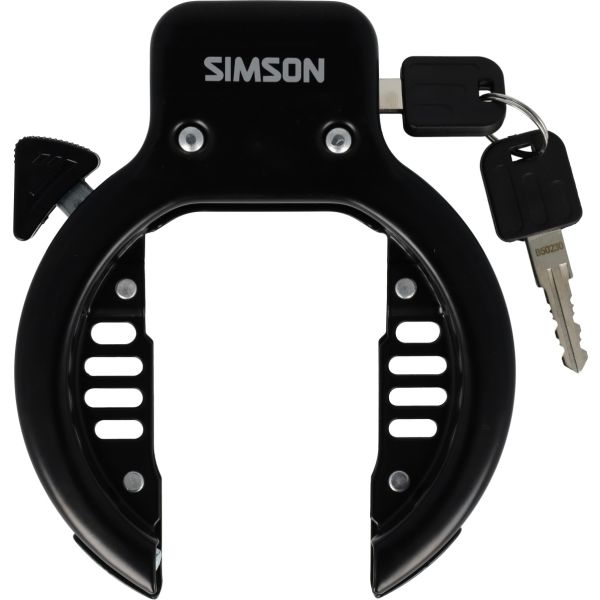 Ringslot Simson universeel - zwart