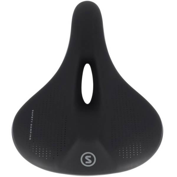 Simson Armonia Relaxed Fietszadel - Zwart