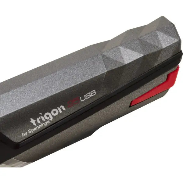 Spanninga Trigon Koplamp 25 Lux USB - Zwart