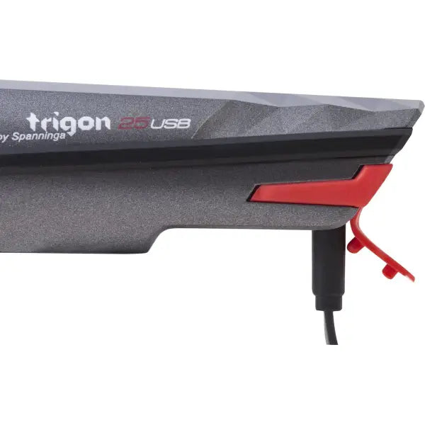 Spanninga Trigon Koplamp 25 Lux USB - Zwart